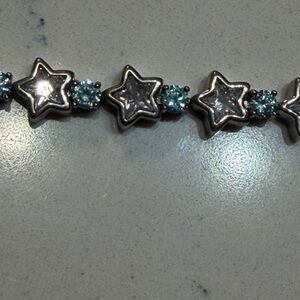 NWOT Oomiay Bezel Star Tennis Bracelet